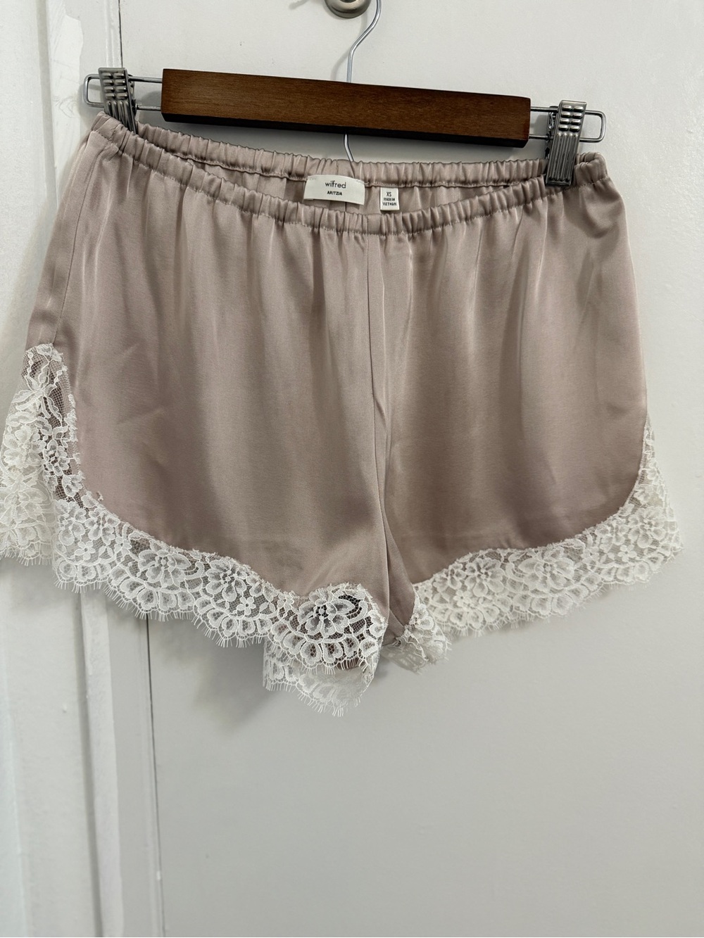 Aritzia Whimsy Satin Short